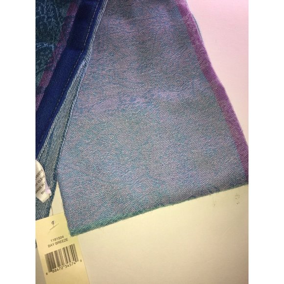 Collection Xiix Scarf Bay Breeze Blue Multi Color - Picture 5 of 8